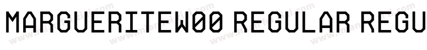 MargueriteW00 Regular Regular字体转换